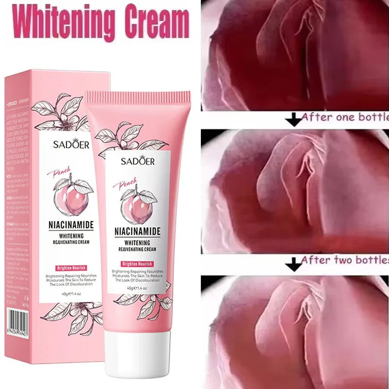 Nicotinamide Brightening Cream for Even Skin Tone and Radiance in Sensitive Areas