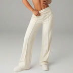 Women's High Waisted Wide Leg Sports Trousers - Breathable Training Pants, Eleven Colours, S-XL - Amora