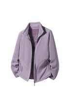 Double-Sided Polar Fleece Jacket - Thick Thermal Zip-Up Fleece, Eight Colours, M-5XL - Amora