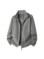 Double-Sided Polar Fleece Jacket - Thick Thermal Zip-Up Fleece, Eight Colours, M-5XL - Amora