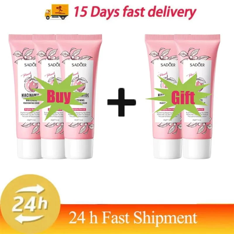 Nicotinamide Brightening Cream for Even Skin Tone and Radiance in Sensitive Areas