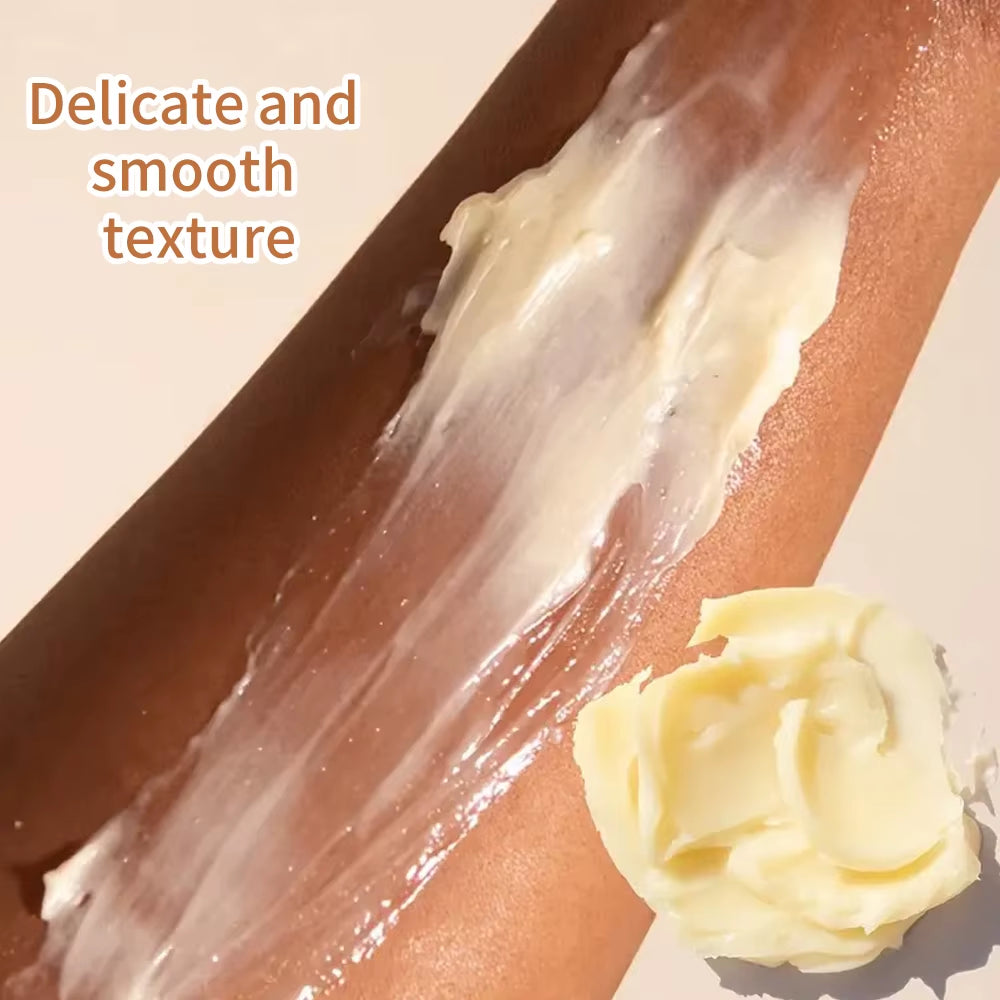 2Oz/8Oz Vanilla Body Glaze Nourishing Moisturizing Skin Care Body Butter Refreshing Non-Greasy Body Oil Moisturizing Skin