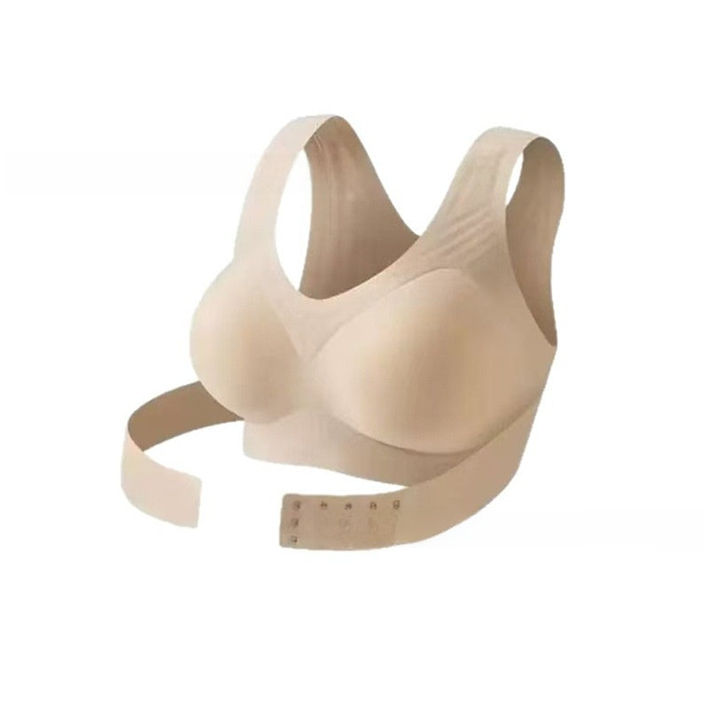 Women's Shapewear Bodysuit - Seamless Front Close Body Shaper, Black, Nude or White, S-2XL - Amora