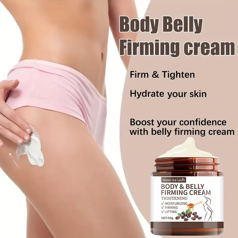 Abdominal Control Firming Cream - 60G, Deep Moisturizing and Hydrating with Plant Extracts, Alcohol-Free, Suitable for All Skin Types, Fragrance-Free, Enhances Skin Elasticity