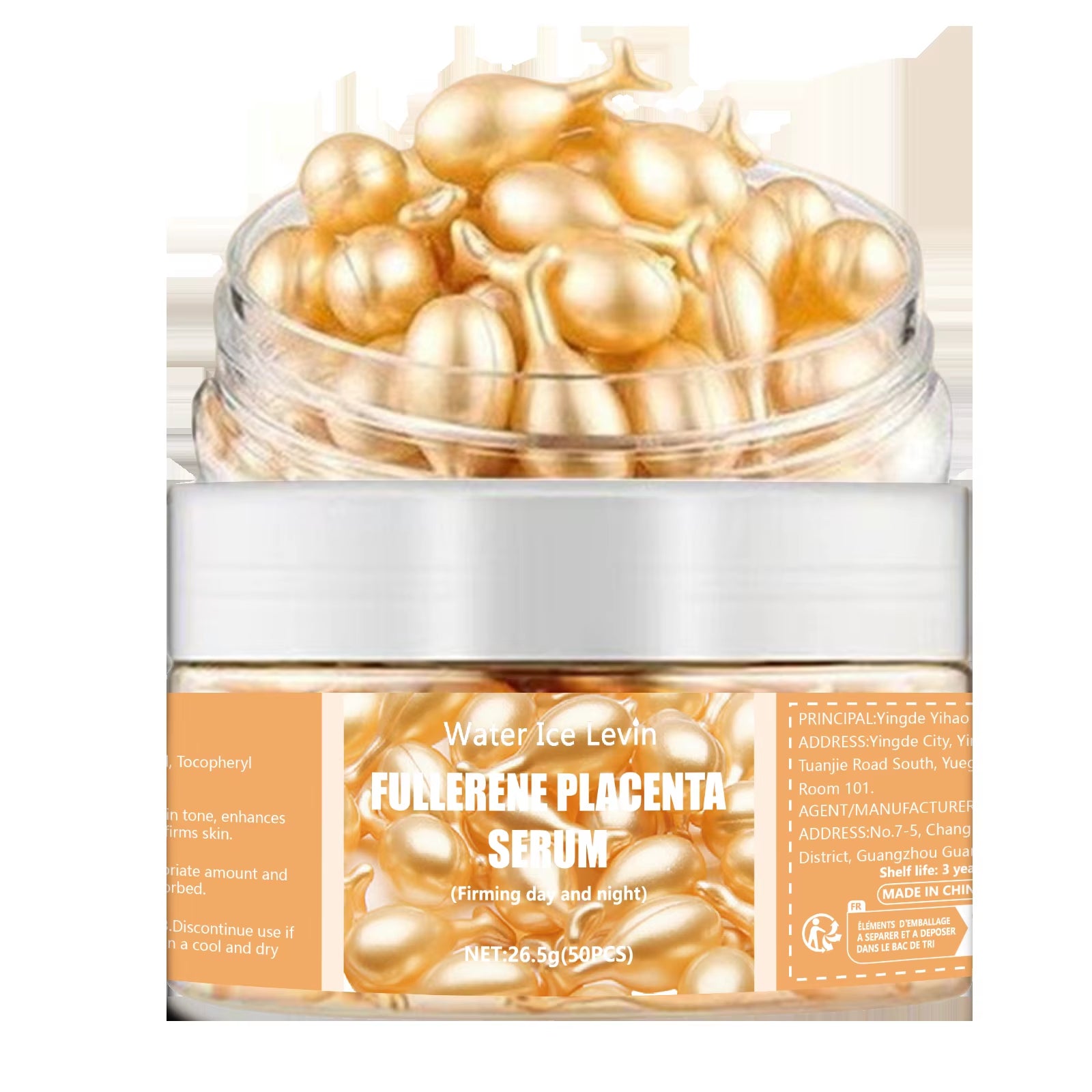 50Pcs Collagen Face Care Capsules Serum Spot Acne Wrinkle Remover Firming Whitening Hyaluronic Acid Essence Skin Care New Style