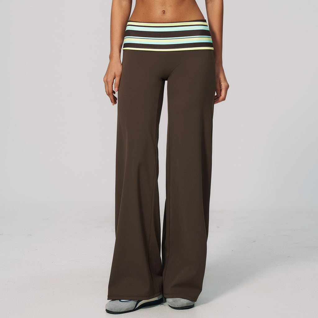 Women's Yoga Tank and Pilates Leggings - Sold as a Set or Separately, Polka Dot or Stripe, S-XL - Amora