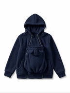 Women's Hooded Fleece Sweatshirt - Loose Fit Hoodie with Pockets, Five Colours, S-XXL - Amora