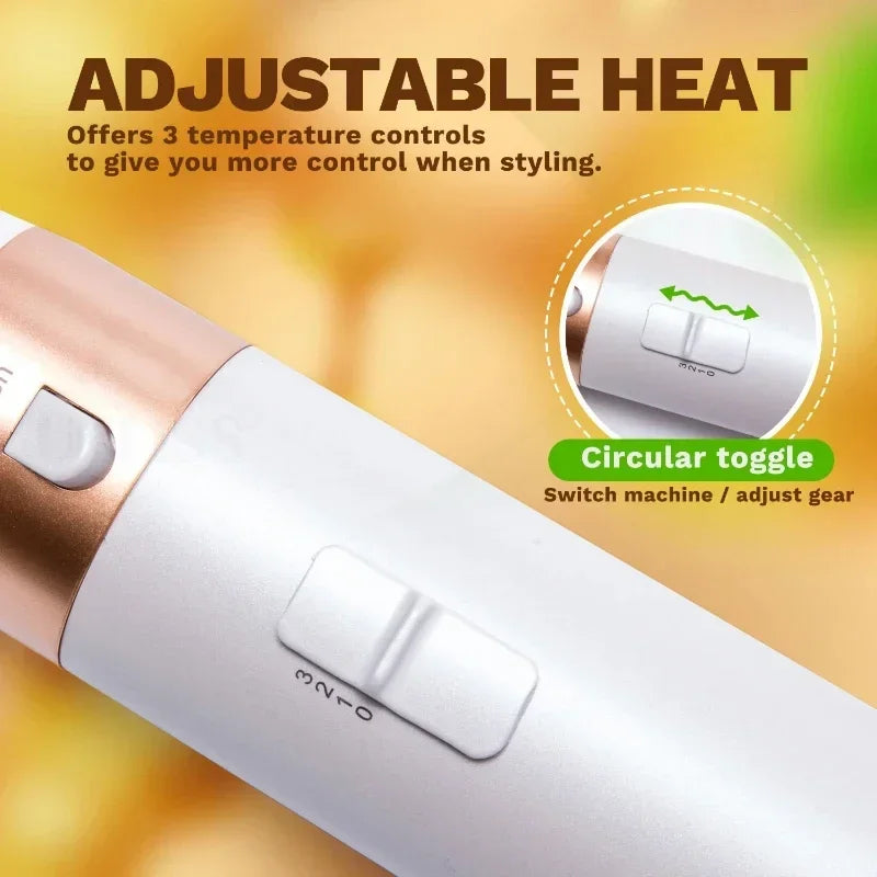 5 in 1 Hair Dryer Brush Hot Comb Set Professional Curling Iron Hair Straightener Styling Tool for Professional Hair Dryer