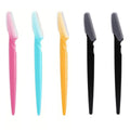 5/10/30/40Pcsbrow Razor and Face Razor for Women and Men, Eyebrow Hair Trimmer and Shaver with Protective Cover,Safe