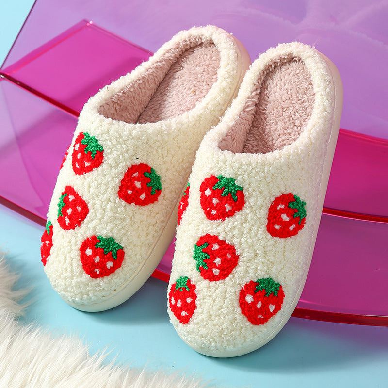 Plush Indoor Slippers - Non-Slip Faux Fur Lined House Slippers, Fifteen Designs, EU 36-45 - Amora