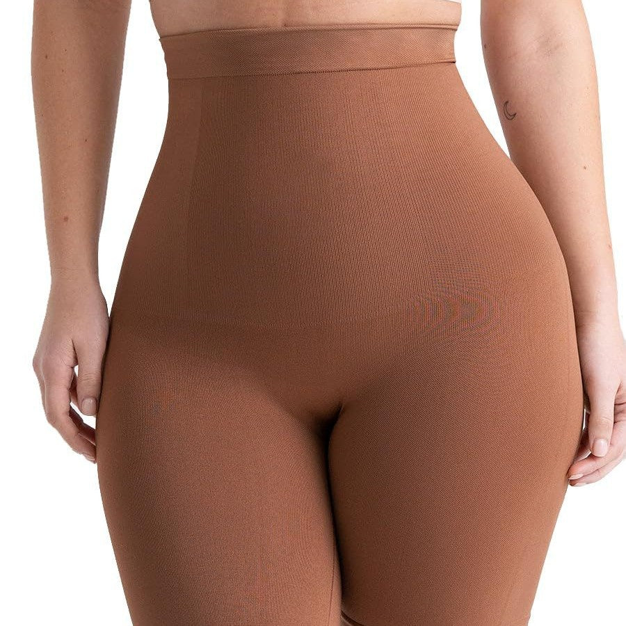 Women's High Waisted Shapewear Shorts - Seamless Tummy Control Shaping Briefs, Five Colours, XS-4XL - Amora