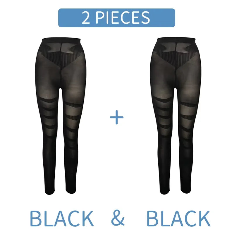Shapewear anti Cellulite Compression Leggings Leg Slimming Body Shaper High Waist Tummy Control Panties Thigh Sculpting Slimmer