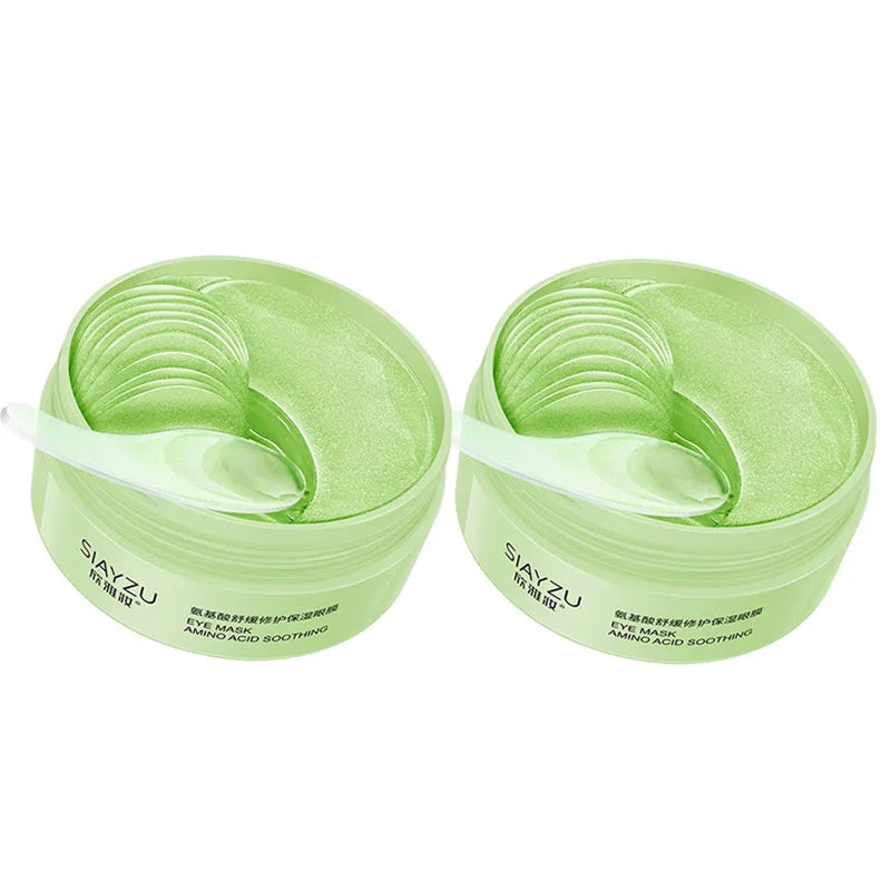 60Pcs Hyaluronic Acid Crystal Collagen Eye Mask anti Dark Circles Remove Eye Bags Moisturizing Firming Eye Patches Skin Care