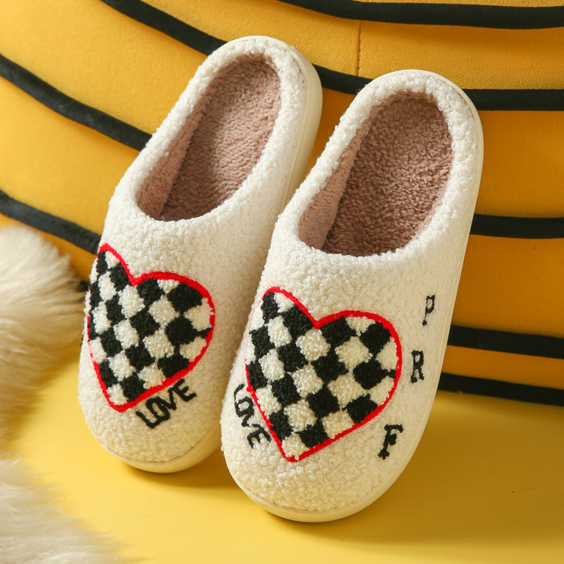Plush Indoor Slippers - Non-Slip Faux Fur Lined House Slippers, Fifteen Designs, EU 36-45 - Amora