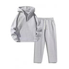 Half Zip Hoodie and Sweatpants Set - Women's Two Piece Tracksuit, Eight Colours, S-3XL - Amora