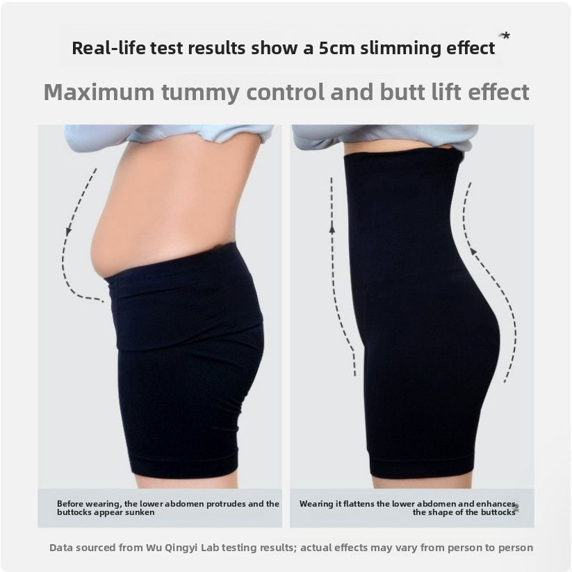 Women's High Waisted Shaping Leggings - Seamless Tummy Control Safety Pants, Black, Nude or Mint, XXS-5XL - Amora