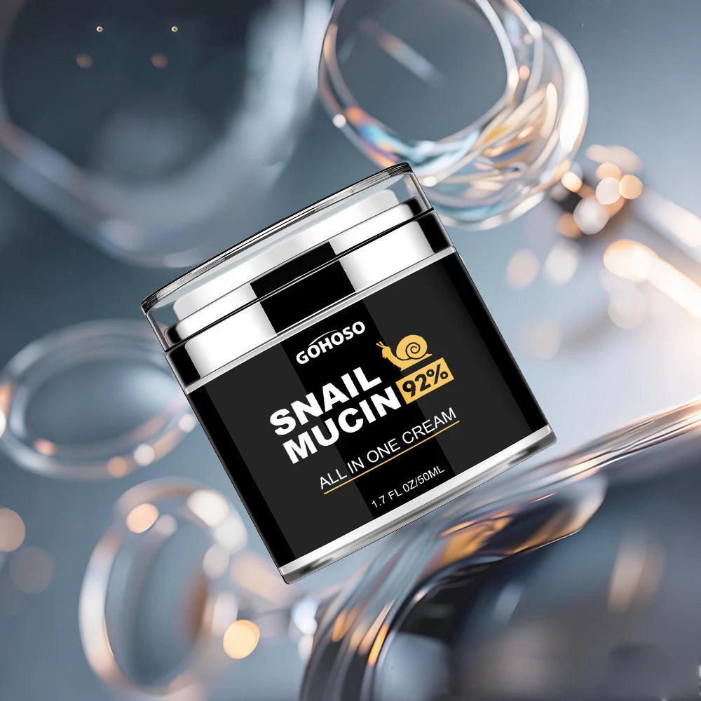 Skin Care Snail Mucus Facial Cream Firming Whitening Anti-Aging Moisturizing Hydrating Beauty Health Shrink Pores