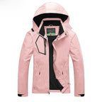 Water-Resistant Breathable Outdoor Jacket - Hiking Shell, Five Colours, M-3XL - Amora