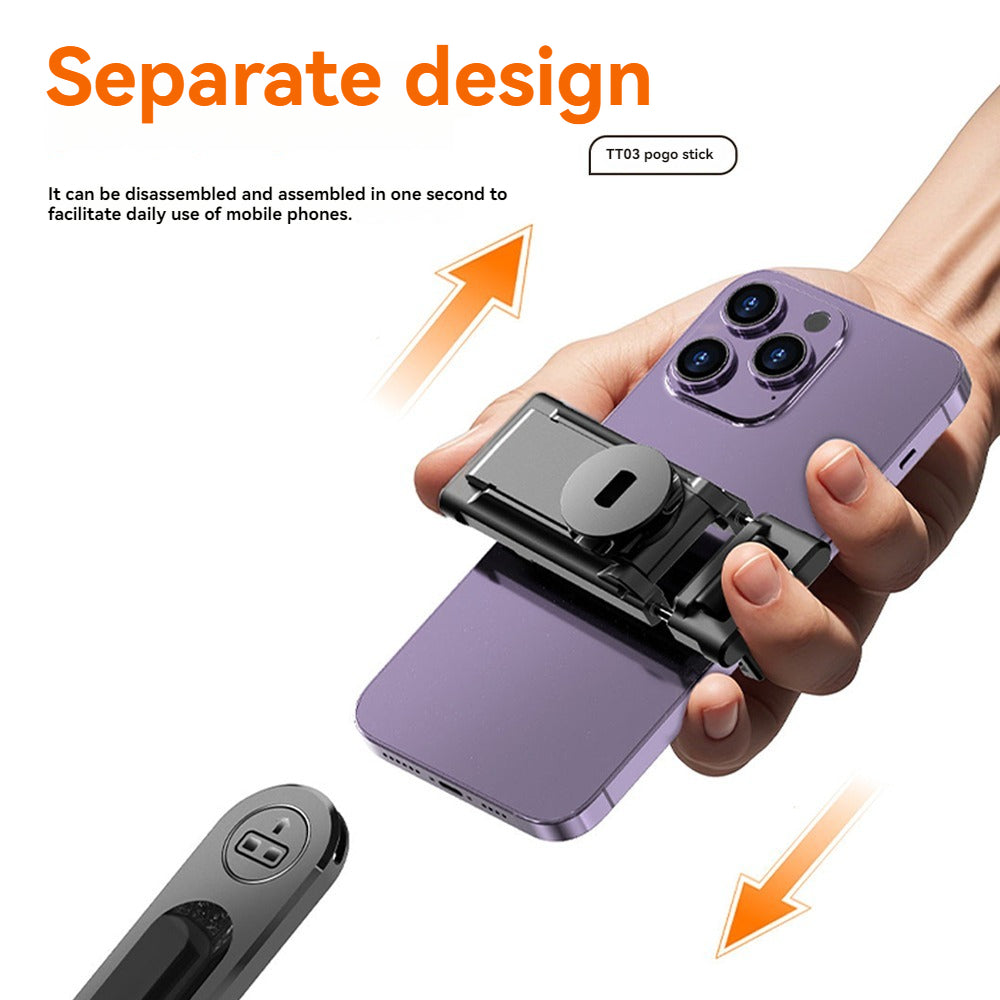 Selfie Stick Tripod with Fill Light, Extendable Phone Stand with Wireless Remote, Universal Compatible for Smartphones, Portable for Travel & Video Recording