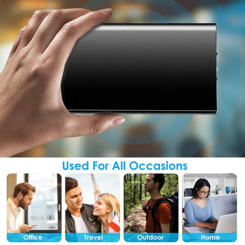 20000Mah Power Bank Ultra-Thin External Battery Pack Phone Charger