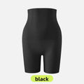 Women's High Waisted Shaping Leggings - Seamless Tummy Control Safety Pants, Black, Nude or Mint, XXS-5XL - Amora