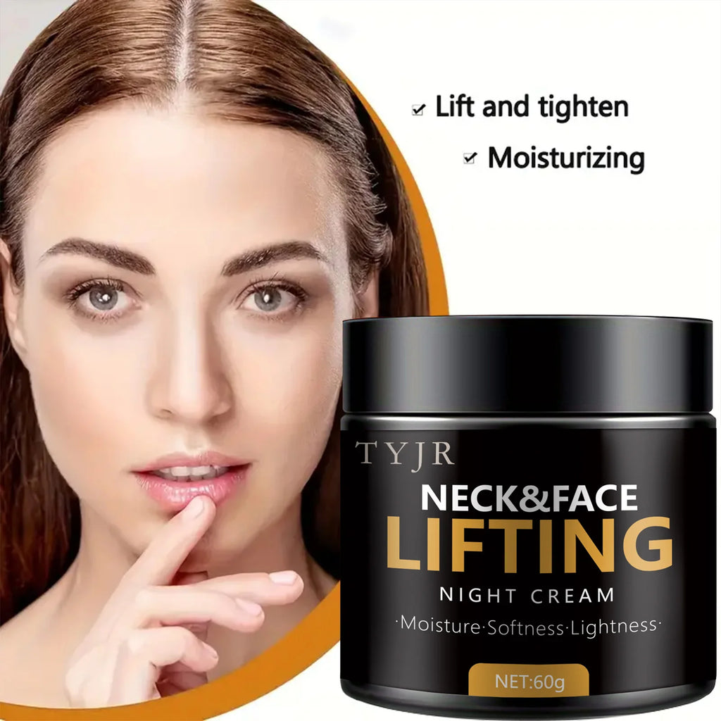 Neck Lines Protein Cream Collagen Eliminate Neck Fine Lines Anti-Ageing Lift Rejuvenation Nourish Eliminate Double Chin Skincare