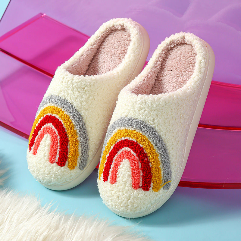Plush Indoor Slippers - Non-Slip Faux Fur Lined House Slippers, Fifteen Designs, EU 36-45 - Amora