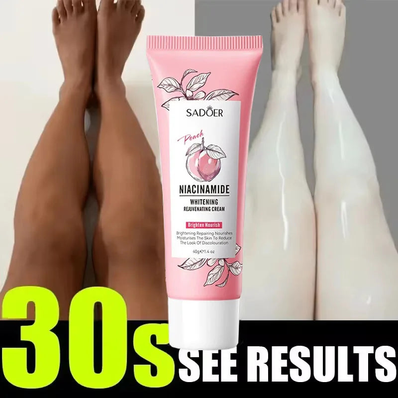 Nicotinamide Brightening Cream for Even Skin Tone and Radiance in Sensitive Areas