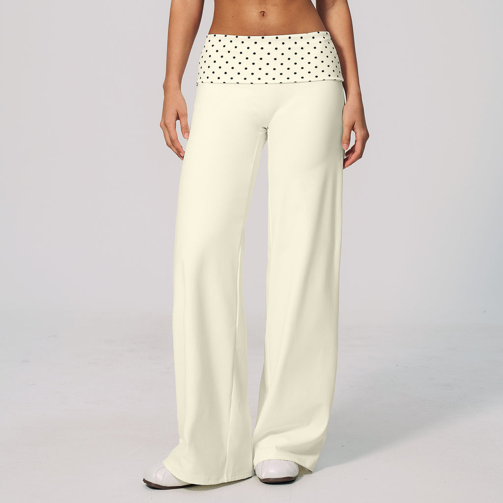 Women's Yoga Tank and Pilates Leggings - Sold as a Set or Separately, Polka Dot or Stripe, S-XL - Amora