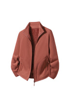 Double-Sided Polar Fleece Jacket - Thick Thermal Zip-Up Fleece, Eight Colours, M-5XL - Amora