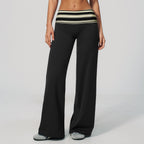 Women's Yoga Tank and Pilates Leggings - Sold as a Set or Separately, Polka Dot or Stripe, S-XL - Amora