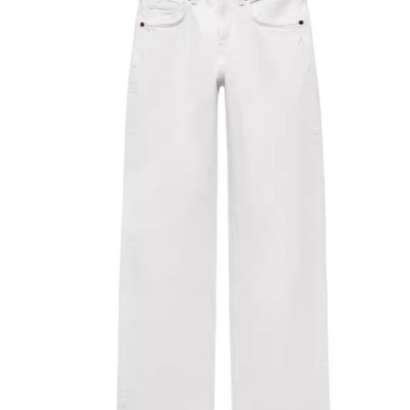 Women's Mid Waist Wide Leg Jeans - Retro Straight Leg Floor Length Denim, Six Colours, XS-L - Amora