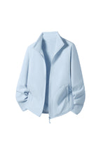 Double-Sided Polar Fleece Jacket - Thick Thermal Zip-Up Fleece, Eight Colours, M-5XL - Amora