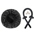 5Pcs No Heat Hair Curler Satin Sleeping Cap Set Heatless Hair Curling Headband Hair Claw Clip Hair Rings Salon Hair Accessories