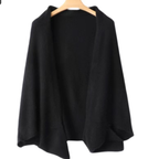 Pure Wool Shawl Scarf - 100% Wool Oversized Wrap, Camel, Beige, Black or Red, 120x70cm - Amora