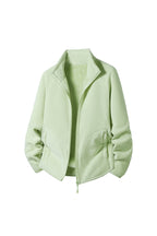 Double-Sided Polar Fleece Jacket - Thick Thermal Zip-Up Fleece, Eight Colours, M-5XL - Amora