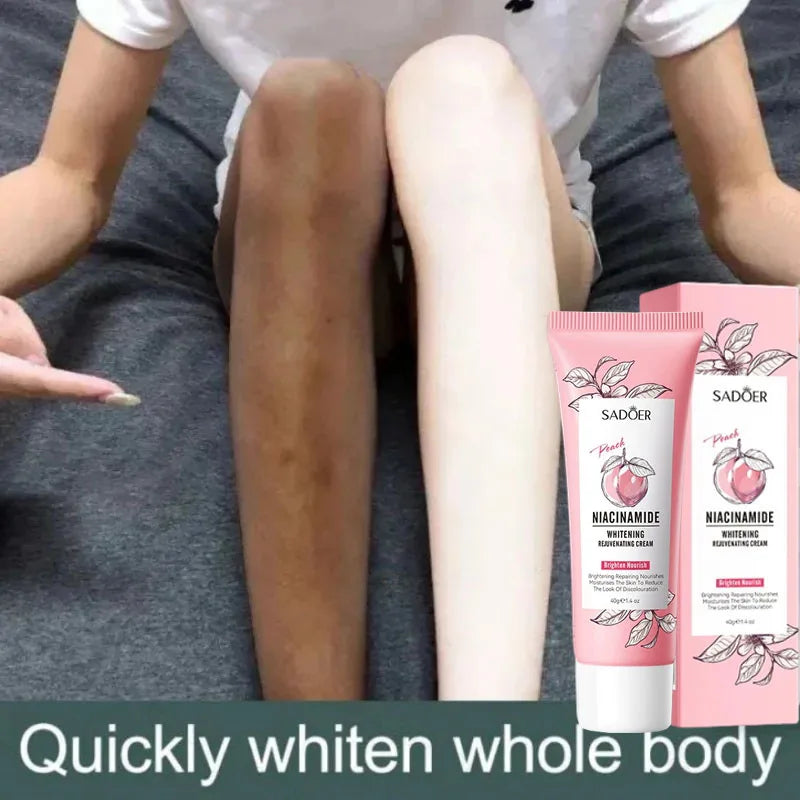 Nicotinamide Brightening Cream for Even Skin Tone and Radiance in Sensitive Areas