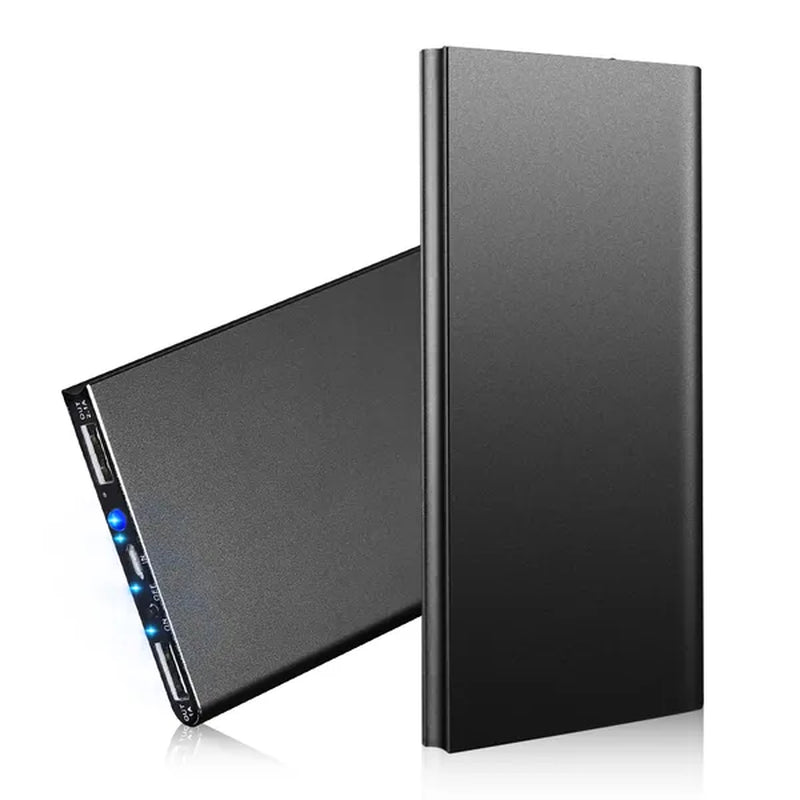 20000Mah Power Bank Ultra-Thin External Battery Pack Phone Charger