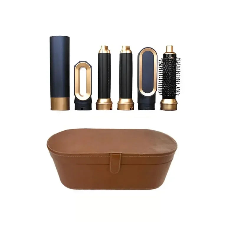 5 in 1 Hair Dryer Brush Hot Comb Set Professional Curling Iron Hair Straightener Styling Tool for Professional Hair Dryer