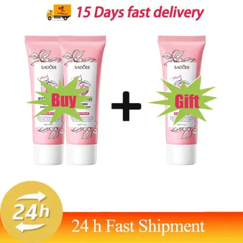 Nicotinamide Brightening Cream for Even Skin Tone and Radiance in Sensitive Areas