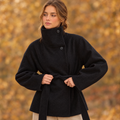 Women's Double-Faced Wool Blend Coat