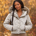 Women's Fleece-Lined Hooded Jacket
