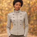 Women's Double-Breasted Collar Coat