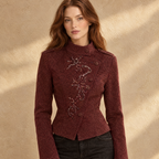 Women's Bead Embroidered Jacket