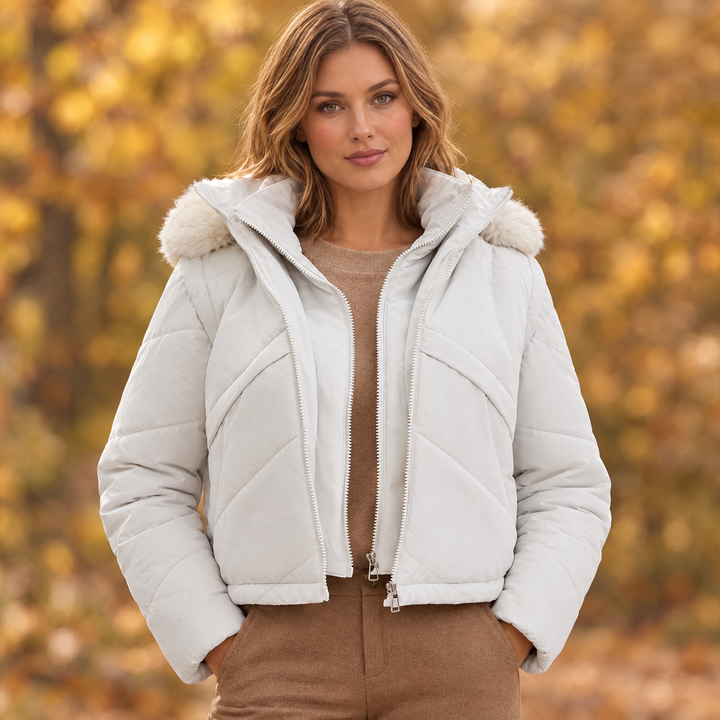 Women's Padded Hooded Jacket