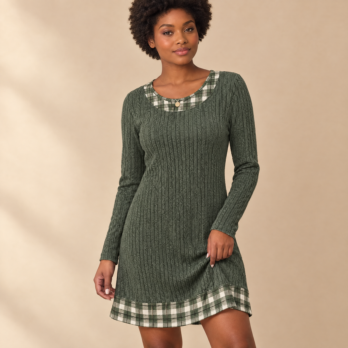 Women's Casual Long Sleeve Dress