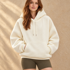 Women's Hooded Pullover Sweatshirt