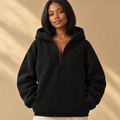Zip-Up Fleece Hoodie