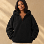 Zip-Up Fleece Hoodie