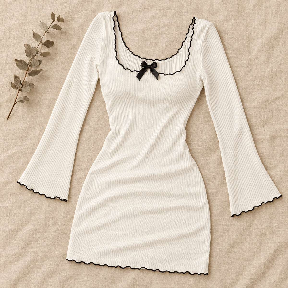 Women's Bow Detail Nightgown